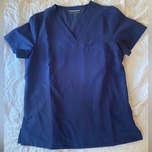 Mandala one pocket scrub shirt